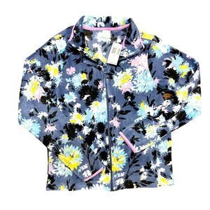 Vera Bradley Womens Fleece Jacket Chrysanthemum Crush Size 2 (XS) New